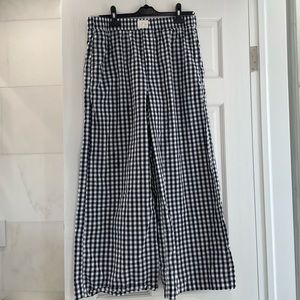 J.CREW Womens Wide Leg Pajama Pants - Size M